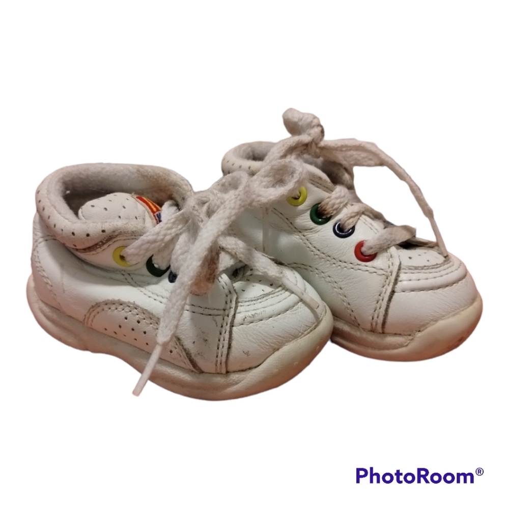 Vintage McKids baby white tennis‎ shoes
